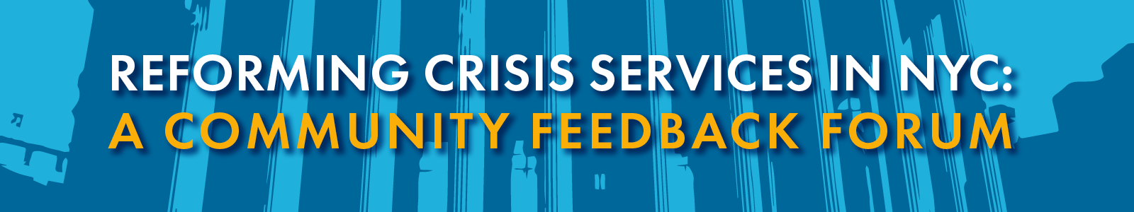 Reforming Crisis Services