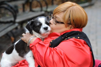 Gali Dog with Debbie
