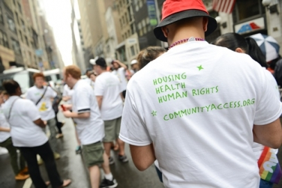 Pride March Tshirt Back
